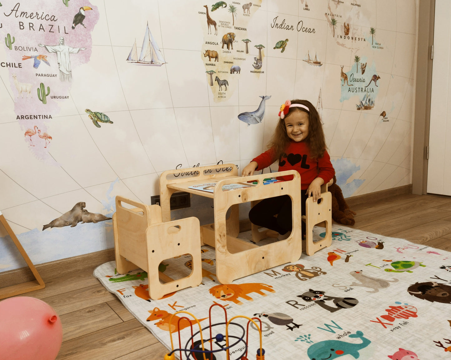 Table de jeu des enfants