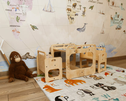 Table de jeu des enfants
