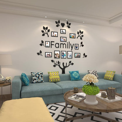 لوحة على شكل شجرة العائلة