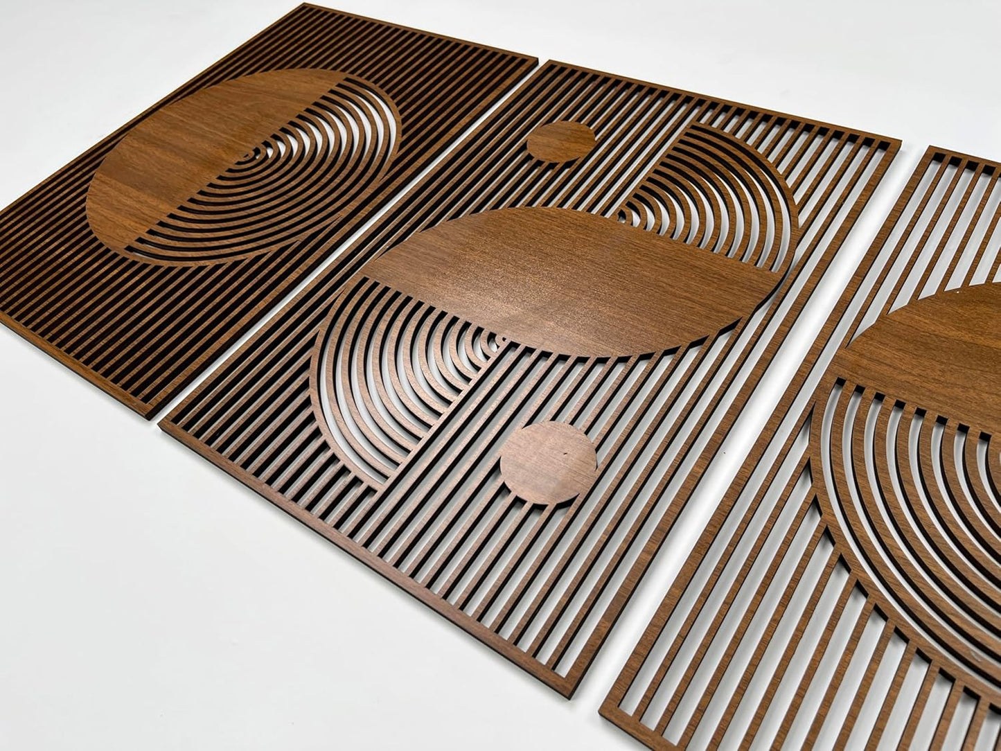 لوحة فنية جدارية خشبية بنمط بوهو